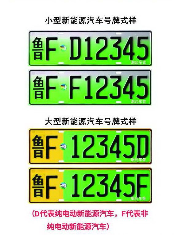 新能源車專用號(hào)牌在山東鋪開 1月底前將全覆蓋