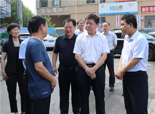 聊城市人大常委會來東昌府區(qū)檢查《聊城市文明行為促進(jìn)條例》貫徹落實(shí)情況