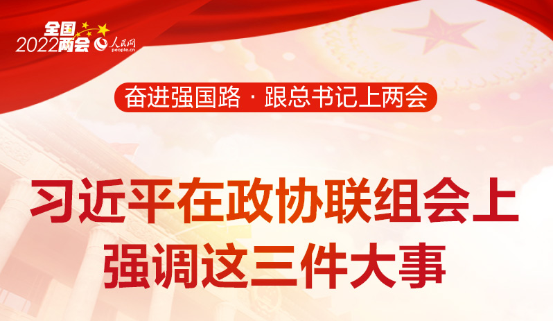 習(xí)近平在政協(xié)聯(lián)組會上強調(diào)這三件大事