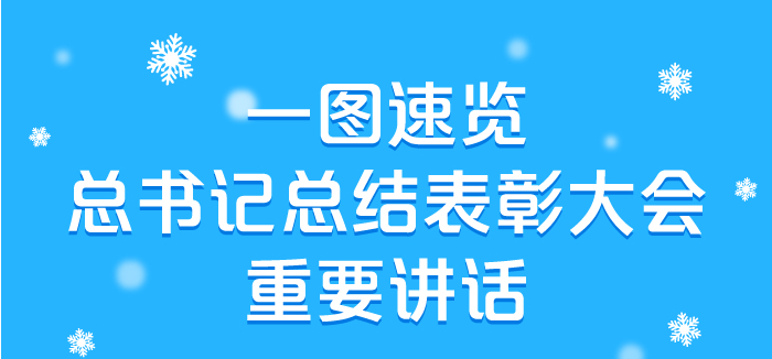 一圖速覽總書記總結(jié)表彰大會重要講話