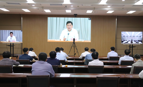 聊城市城市防汛工作動員部署視頻會議召開 東昌府區(qū)在分會場組織收聽收看