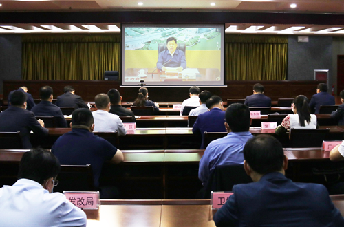 以嚴之又嚴的措施 實之又實的作風 做好各項工作 東昌府區(qū)組織收聽收看聊城市疫情防控和經(jīng)濟社會運行工作視頻會議