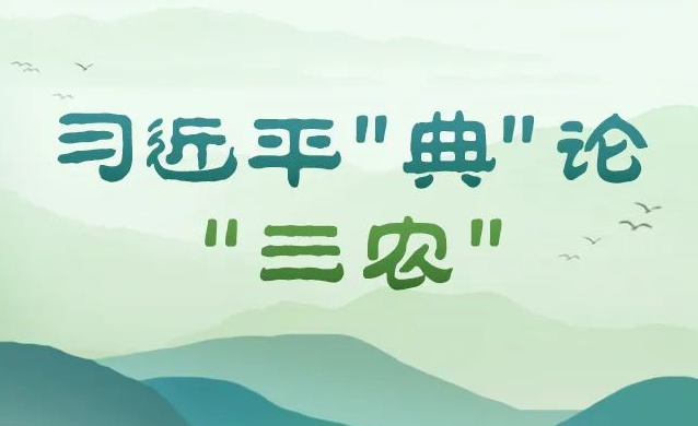 習近平“典”論“三農(nóng)”