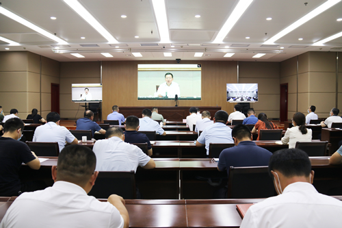 山東省安全生產視頻會議召開 東昌府區(qū)在分會場組織收聽收看