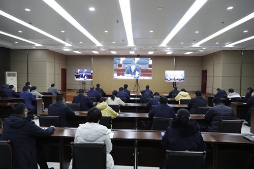 東昌府區(qū)組織收聽收看全省、市疫情防控視頻會議  全面落實“乙類乙管” 守護(hù)好人民群眾生命健康安全