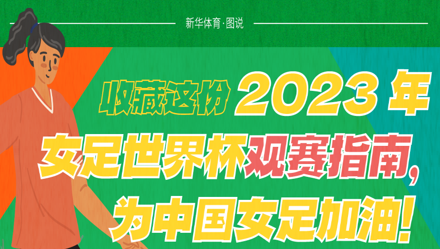 收藏這份2023年女足世界杯觀賽指南，為中國女足加油！