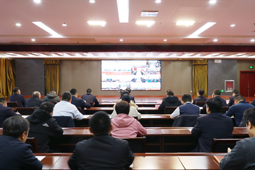 聊城市社會治安防控體系現(xiàn)代化建設(shè)推進會議召開  東昌府區(qū)設(shè)分會場收聽收看