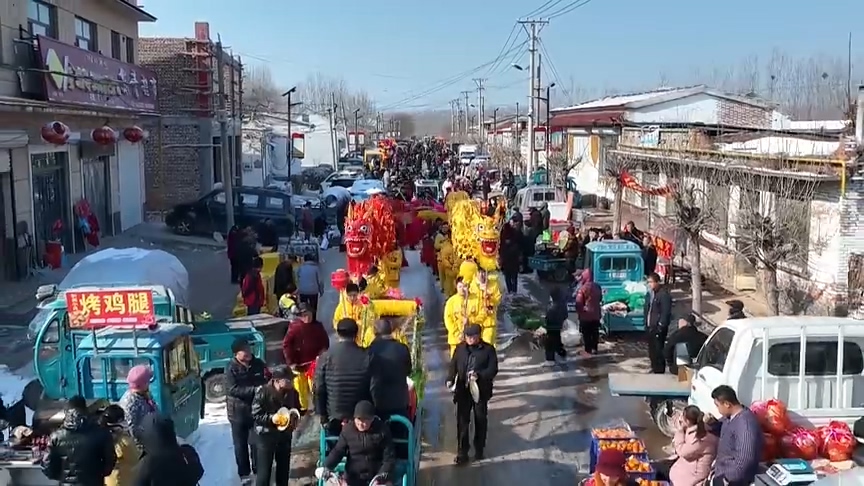 聊城市茌平區(qū)：趕黃河大集 享濃濃年味