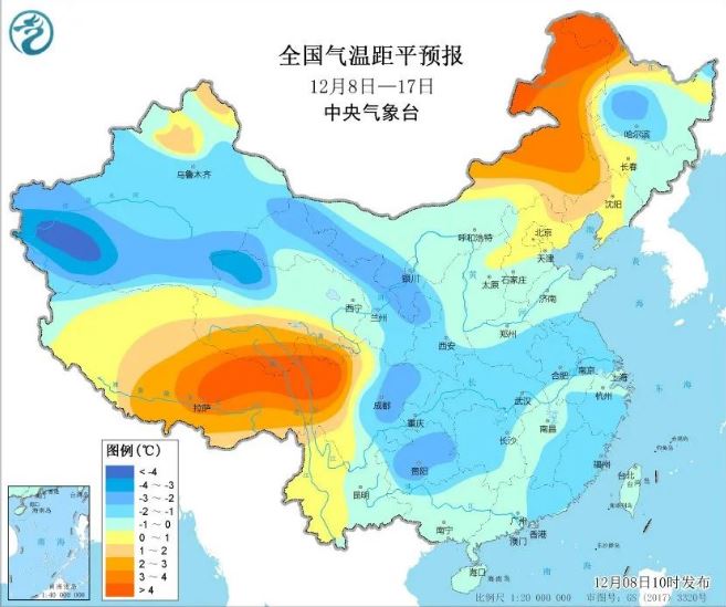 多地迎初雪 冷空氣上演“車輪戰(zhàn)” 全國氣溫連連下跌